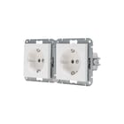 Kopp - HK07 KombiQuick Wandcontactdoos (WCD schakelmat.) 2X Wcd 1V Ra Hw