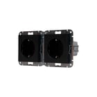 Kopp - HK07 KombiQuick Wandcontactdoos (WCD schakelmat.) 2X Wcd 1V Ra Mzw