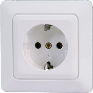 Kopp - HK02 Wandcontactdoos (WCD schakelmat.) Wcd 1V Ra + Raam Aw