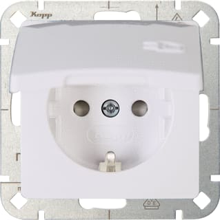 Kopp - HK05 Wandcontactdoos (WCD schakelmat.) Wcd 1V Ra Sh Kd Aw