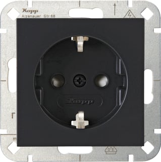 Kopp - HK07 Wandcontactdoos (WCD schakelmat.) Wcd 1V Ra Sh Antr