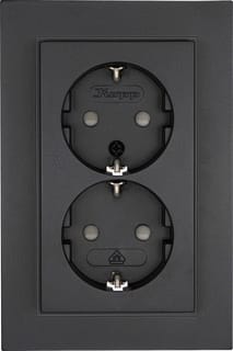 Kopp - HK07 Wandcontactdoos (WCD schakelmat.) Wcd 2V Ra Sh Antr