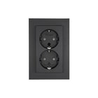 Kopp - HK07 Wandcontactdoos (WCD schakelmat.) Wcd 2V Ra Sh Antr