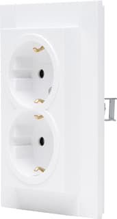Kopp - HK07 Wandcontactdoos (WCD schakelmat.) Wcd 2V Ra Sh Mw