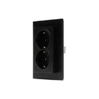 Kopp - HK07 Wandcontactdoos (WCD schakelmat.) Wcd 2V Ra Sh Mzw