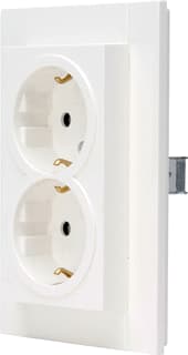 Kopp - HK07 Wandcontactdoos (WCD schakelmat.) Wcd 2V Ra Sh Hw