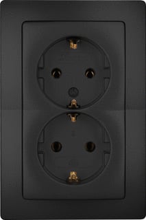 Kopp - HK05 Wandcontactdoos (WCD schakelmat.) Wcd 2V Ra Mzw