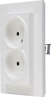 Kopp - HK07 Wandcontactdoos (WCD schakelmat.) Wcd 2V Za Sh Hw