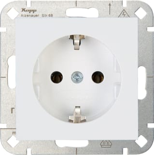 Kopp - HK07 Wandcontactdoos (WCD schakelmat.) Wcd 1V Ra Aw