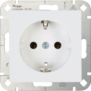 Kopp - HK07 Wandcontactdoos (WCD schakelmat.) Wcd 1V Ra Mw