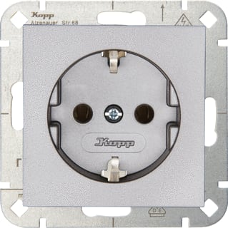 Kopp - HK07 Wandcontactdoos (WCD schakelmat.) Wcd 1V Ra Stl