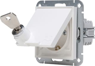 Kopp - HK07 Wandcontactdoos (WCD schakelmat.) Wcd 1V Ra Sh Kd Hw