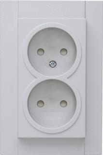 Kopp - HK07 Wandcontactdoos (WCD schakelmat.) Wcd 2V Za Sh Bgrs