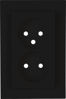 Kopp - HK07 Wandcontactdoos (WCD schakelmat.) Wcd 2V Za Sh Mzw