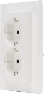 Kopp - HK07 Wandcontactdoos (WCD schakelmat.) wcd 2v ra hw