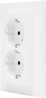 Kopp - HK07 Wandcontactdoos (WCD schakelmat.) Wcd 2V Ra Mw