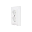 Kopp - HK07 Wandcontactdoos (WCD schakelmat.) Wcd 2V Ra Mw