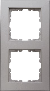 Kopp - HK07 Afdekraam schakelmateriaal Afdekraam 2V Stl