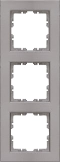 Kopp - HK07 Afdekraam schakelmateriaal Afdekraam 3V Stl