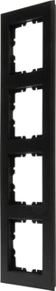 Kopp - HK07 Afdekraam schakelmateriaal afdekraam 4v mzw
