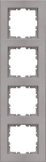 Kopp - HK07 Afdekraam schakelmateriaal Afdekraam 4V Stl