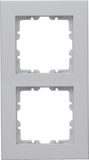 Kopp - HK07 Pure Afdekraam schakelmateriaal Afdekraam 2V Bgrs