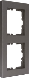 Kopp - HK07 Pure Afdekraam schakelmateriaal Afdekraam 2V Stl