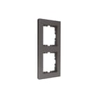 Kopp - HK07 Pure Afdekraam schakelmateriaal Afdekraam 2V Stl