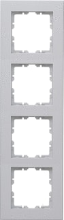 Kopp - HK07 Pure Afdekraam schakelmateriaal Afdekraam 4V Bgrs