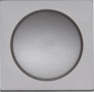 Kopp - HK07 Bed.element / centr.pl. schakelmat. Dimmerplaat Druk Staal