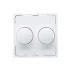 Kopp - HK07 Bed.element / centr.pl. schakelmat. Dimmerplaat Duo Aw