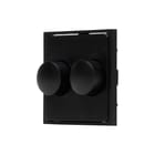 Kopp - HK07 Bed.element / centr.pl. schakelmat. Dimmerplaat Duo Mzw