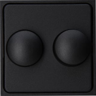 Kopp - HK07 Bed.element / centr.pl. schakelmat. Dimmerplaat Duo Antr