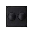 Kopp - HK07 Bed.element / centr.pl. schakelmat. Dimmerplaat Duo Antr