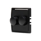 Kopp - HK05 Bed.element / centr.pl. schakelmat. dimmerplaat duo mzw