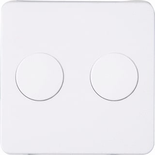 Kopp - HK02 Bed.element / centr.pl. schakelmat. Dimmerplaat Duo Aw