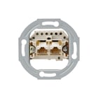 Kopp - Inzetplaat schakelmateriaal Sok Stopcont 2V Rj45 Para