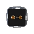 Kopp - HK05 Inzetplaat schakelmateriaal Luidsprekerstopcont Mzw