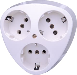 Kopp - Standard Wandcontactdoos (WCD schakelmat.) Wcd 3V Ra Aw