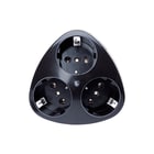 Kopp - Standard Wandcontactdoos (WCD schakelmat.) Wcd 3V Ra Zw