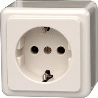 Kopp - Standard Wandcontactdoos (WCD schakelmat.) Wcd 1V Ra Cr