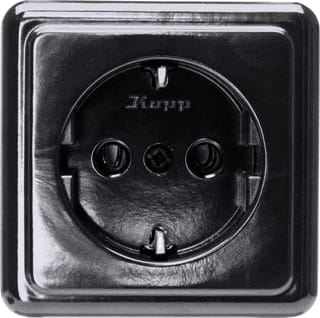 Kopp - Standard Wandcontactdoos (WCD schakelmat.) Wcd 1V Ra Zw
