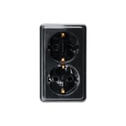 Kopp - Standard Wandcontactdoos (WCD schakelmat.) Wcd 2V Ra Zw