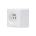 Kopp - Standard Wandcontactdoos (WCD schakelmat.) Wcd 1V Pa Sh Aw