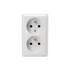 Kopp - Standard Wandcontactdoos (WCD schakelmat.) Wcd 2V Pa Aw