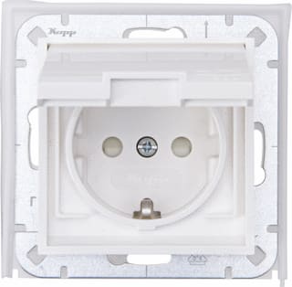 Kopp - HK07 Wandcontactdoos (WCD schakelmat.) Wcd 1V Ra Sh Hw