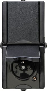 Kopp - ProAQA Wandcontactdoos (WCD schakelmat.) Wcd 2V Pa Deks V Zw