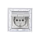 Kopp - HK07 Wandcontactdoos (WCD schakelmat.) Wcd 1V Ra Sh Stl