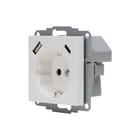 Kopp - HK07 Wandcontactdoos (WCD schakelmat.) Wcd 1V Ra Usb Hw