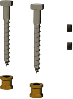 Delabie - Handgreep aangepast sanitair beves kit v greep 5119fix